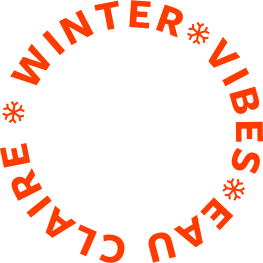 Winter Vibes Eau Claire Badge
